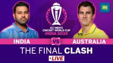 Live: Host India take on 5 time champions Australia in Ahmedabad | World Cup Finals