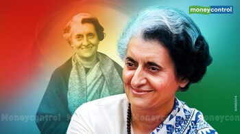 Indira Gandhi took over as Prime Minister in 1966, when the Indian democracy was less than 20 years old. (Illustration by Suneesh K.)
