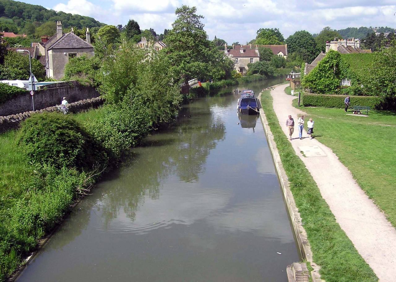 Kennet and Avon Canal, Bath, the UK. (Photo: Wikimedia Commons)