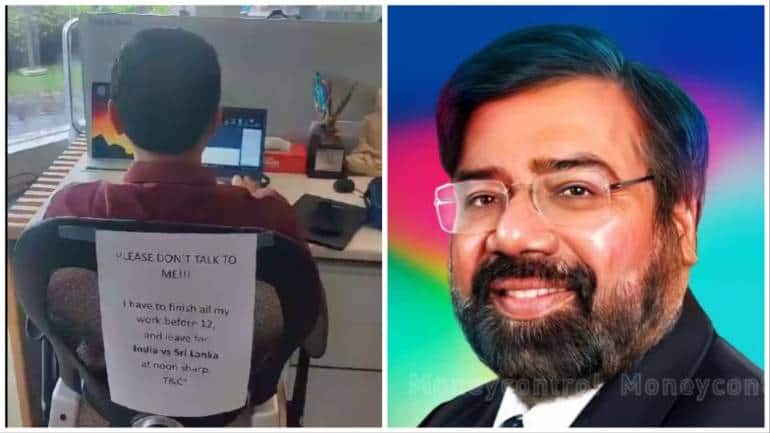RPG Group employee focusses at work to leave early for India-Sri Lanka World Cup match. Harsh Goenka reacts - Vimarsana News