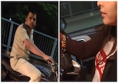 'Where's the helmet?' 2 women in car chase, confront cop on bike. X users call out hypocrisy