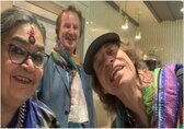 Mick Jagger in Kolkata: Rock legend watches cricket at Eden, sings with Usha Uthup