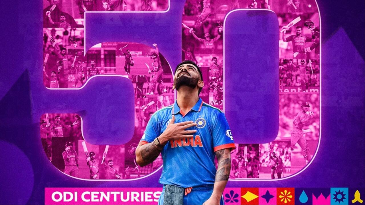 Virat Kohli's 50 ODI centuries: The art of making hundreds