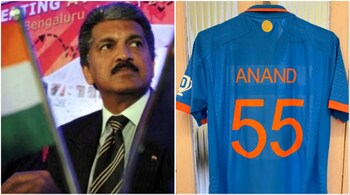 World Cup Final: Anand Mahindra also shared photos of his India jersey which he would wear while waiting for updates of the India vs Australia ODI World Cup final match.