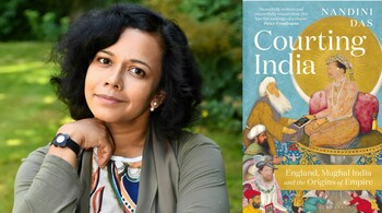 Nandini Das and her book 'Courting India'.