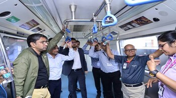 On October 19, CEOs and business leaders took a metro ride.