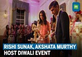 Rishi Sunak, Akshata Murthy celebrate Diwali at 10 Downing Street