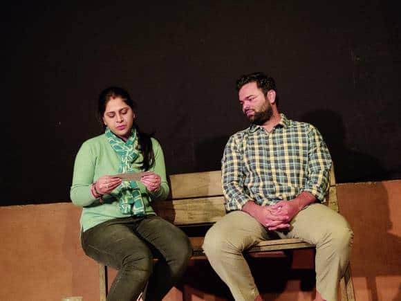 The play Shakkar Ke Paanch Daane by Manav Kaul.