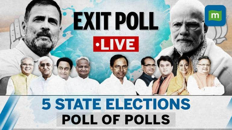 Exit Poll Results 2023: Cong Leads In Chhattisgarh & Telangana, BJP ...