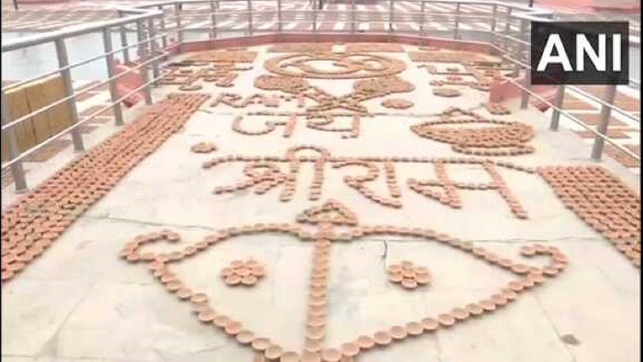 Ayodhya is all set for a grand Deepotsav on the eve of Diwali today 24 lakh diyas at 51 ghats is set to illuminate across the city.