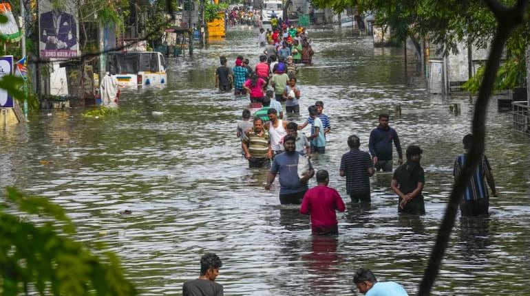 Michaung damages infrastructure in Andhra, subsides into cyclonic storm