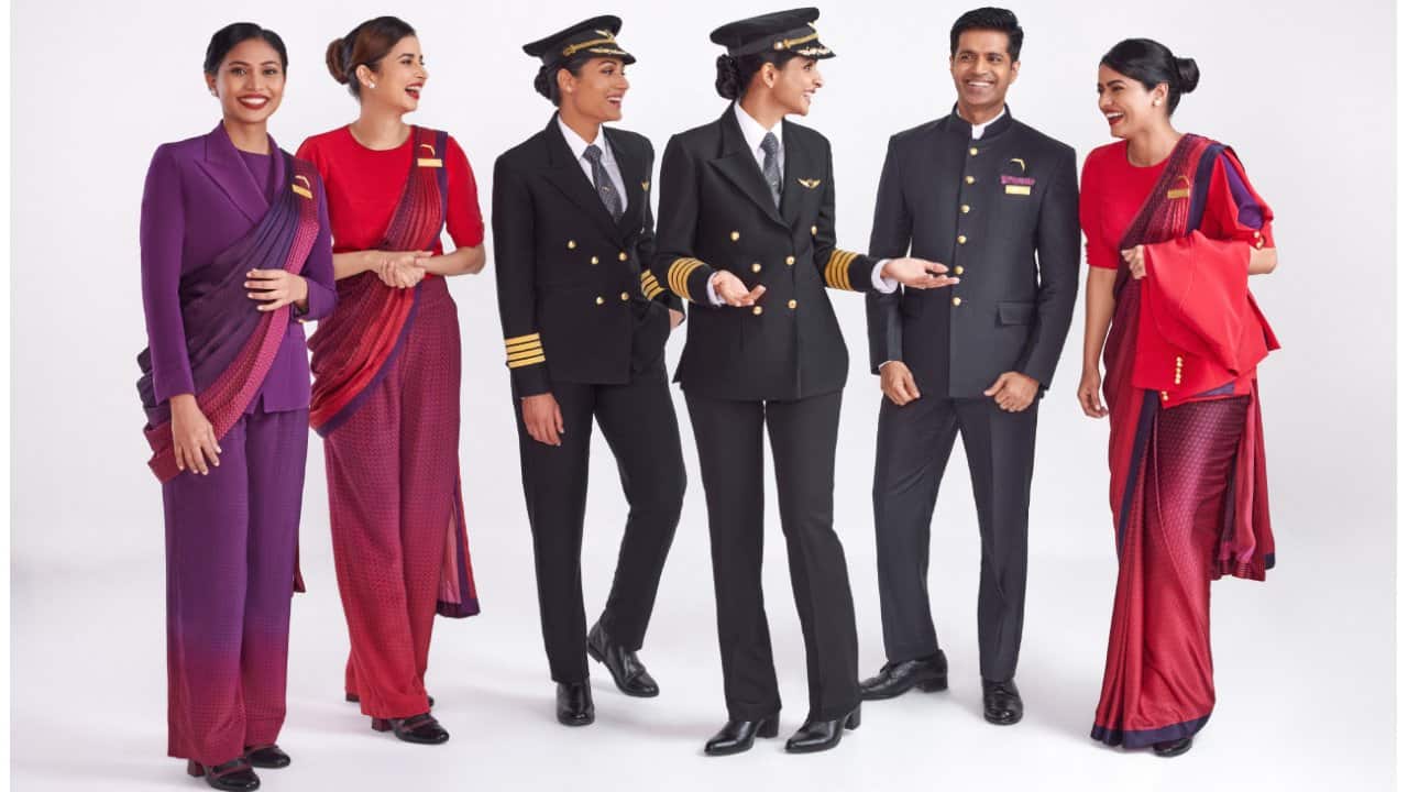 Air India Cabin Crew Last Minute Touches And Grooming Before We Fly High -  YouTube