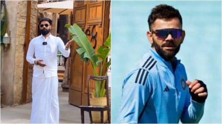 Tamil Nadu man in 'veshti' claims he was denied entry into Virat Kohli's restaurant due to attire. Watch - Vimarsana News