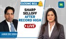 Live: Markets plunge after hitting new high; SBI, L&T top contributors to Nifty fall | Closing Bell