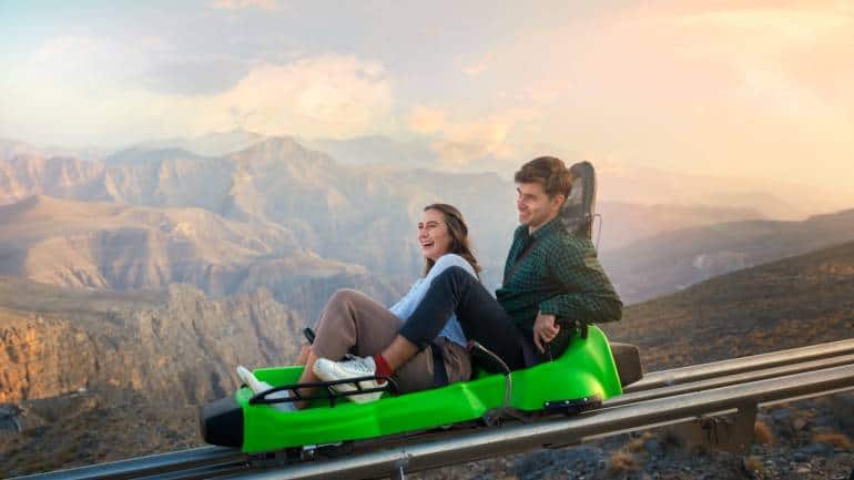 Jebel Jais sledder.