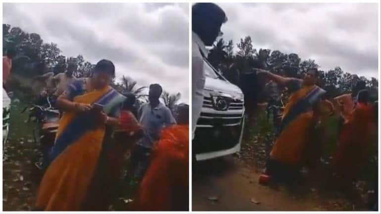 HD Deve Gowda's daughter-in-law abuses biker who hit 'Rs 1.5 crore' car: 'Go die under a bus' - Vimarsana News