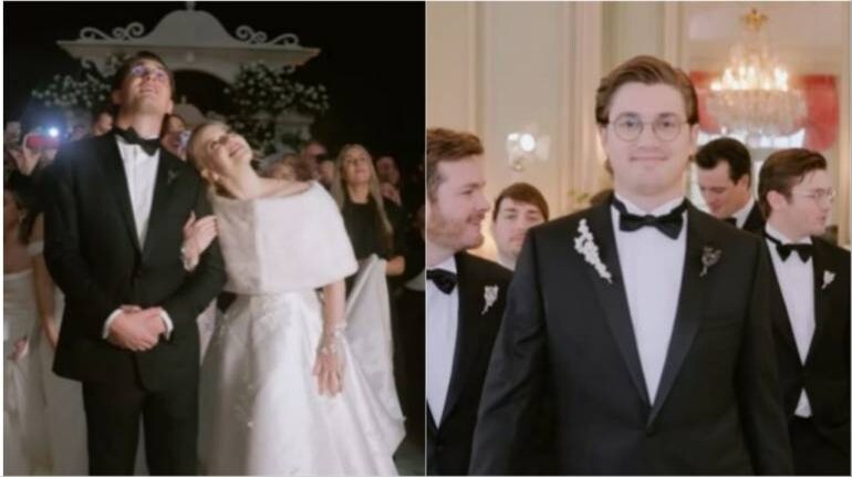 A groom who went viral on TikTok for putting on the 'wedding of the  century' in Paris is now facing up to life in prison