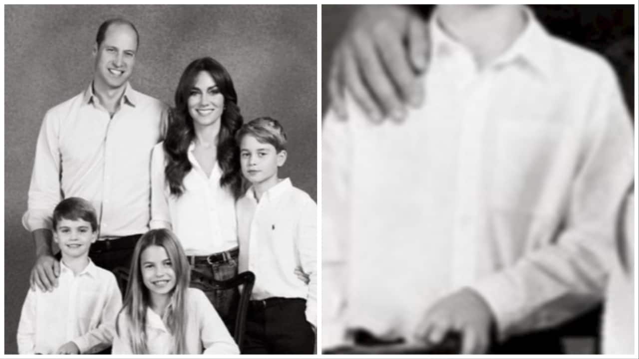 Prince William and Kate's Christmas card raises eyebrows: ‘Photoshop fail? AI generated?’ Prince William and Kate's Christmas card raises eyebrows: ‘Photoshop fail? AI generated?’