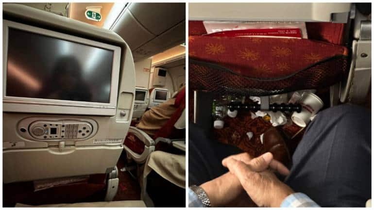Author recalls travel horror on Air India Melbourne flight: Littered floor, no in-flight entertainment - Vimarsana News