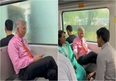 Mumbai billionaire takes train to save time, beat traffic. Video