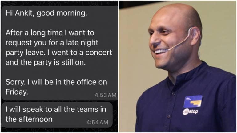Employee asks Delhi CEO for 'late-night party leave'. Check his response - Vimarsana News