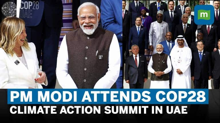 COP28 climate action summit: Indian diaspora greets PM Modi in Dubai ...