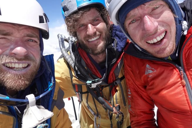 New Zealand team on Changabang, Uttarakhand. (Photo: alpineteam.co.nz)