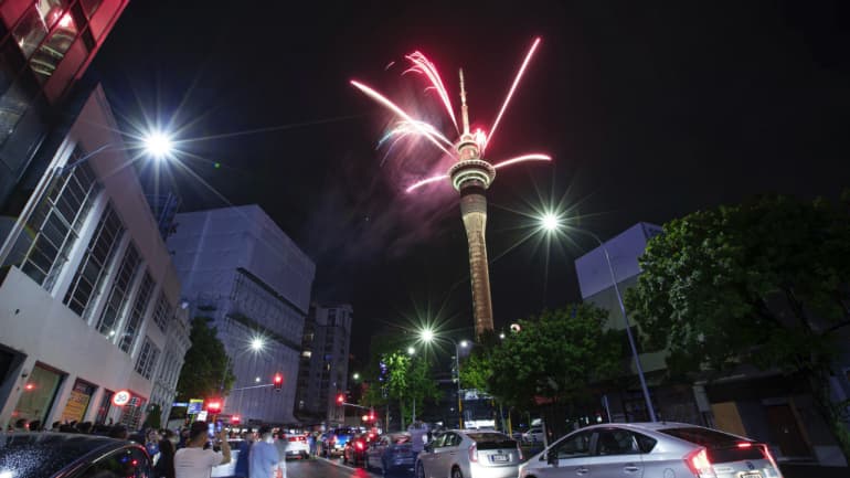 New Zealand S Auckland Is The First Major City To Ring In 2024 As War   New Year NZ 770x433 