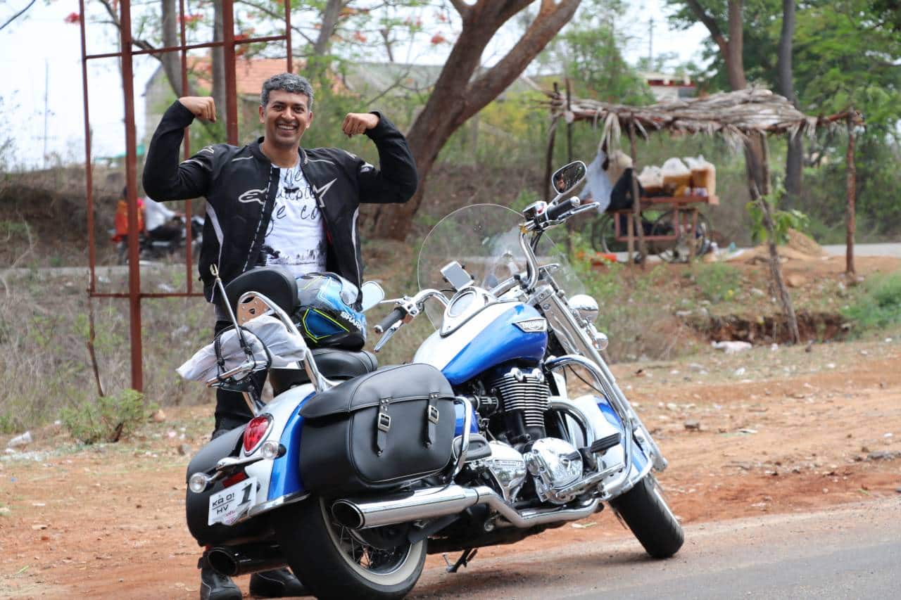 Pankaj Jathar biking.