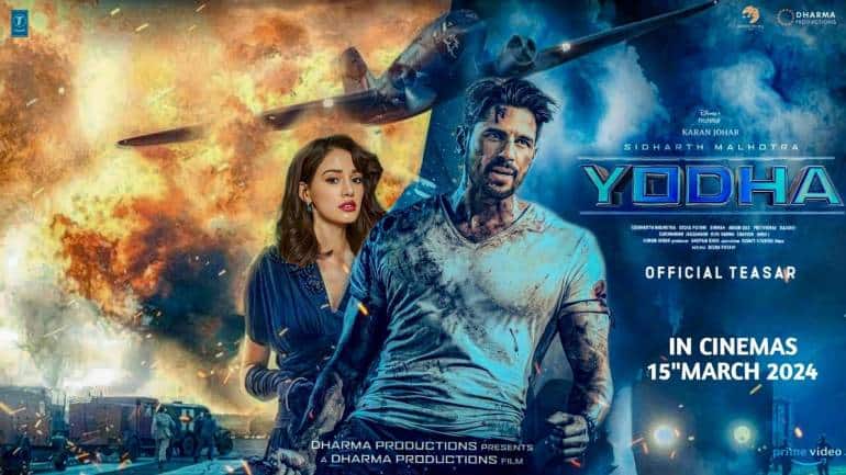 Siddharth Malhotra and Disha Patani will co-star in Yodha in 2024.