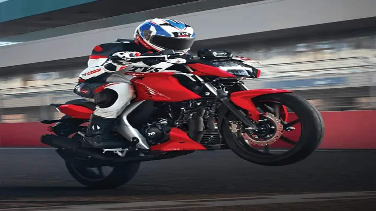 TVS Motor unveils TVS Apache RTR 160 4V with dual channel ABS at