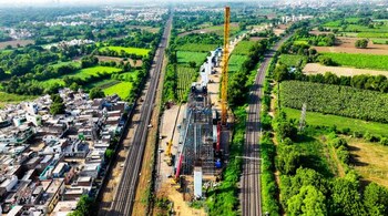 The government has set a target to run the first phase of the bullet train between Surat and Bilimora in south Gujarat by 2026.