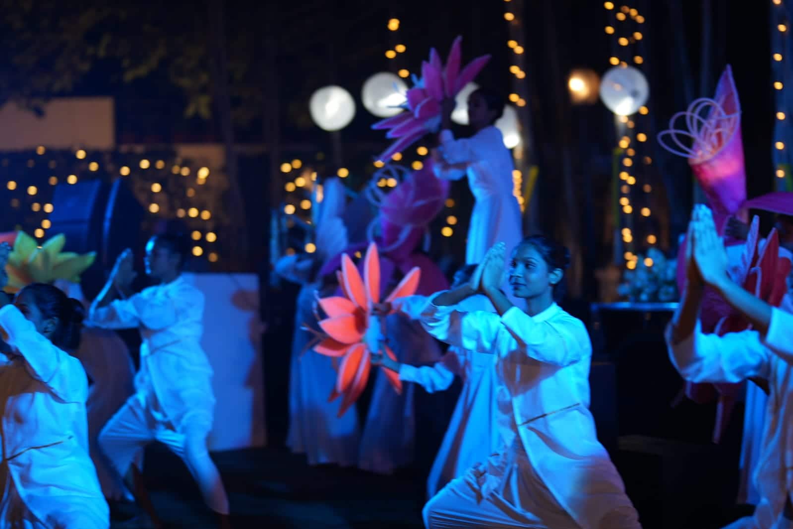 Kids from Salaam Balak Trust performed at the event. Image Credit: Delhi College of Photography