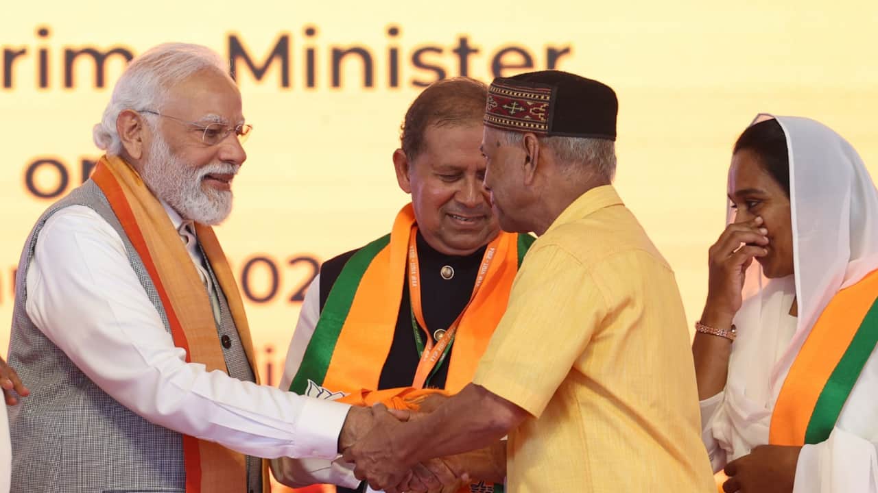 On Wednesday, Prime Minister Narendra Modi attended the inauguration of different development projects at Kavaratti, Lakshadweep. (Image Courtesy: PM Modi's X Account)