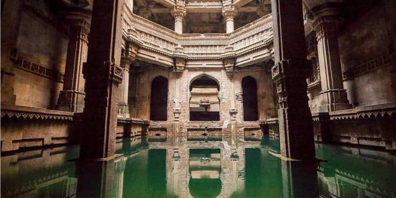 Adalaj stepwell, outside Ahmedabad. (Photo via Gujarat Tourism)
