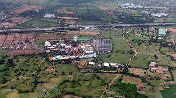 Aerial view of Hyderabad. (Photo: Bindu Gopal Rao)