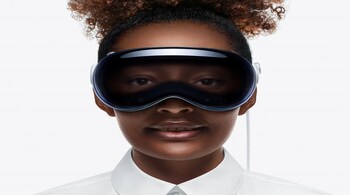 Apple's Vision Pro can be pre-ordered starting Jan. 19 at 5 am PST, the company said. (Image courtesy: @tim_cook)