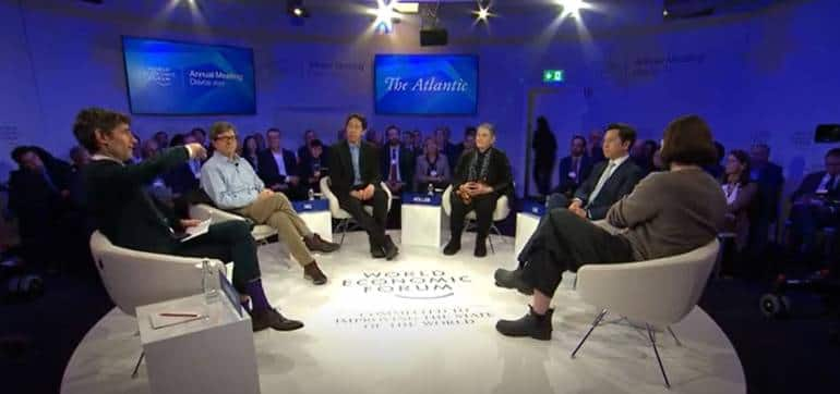 Davos 2024 We Are Running Out Of Data On The Internet Say Global AI   Capture WEF Panel 770x362 