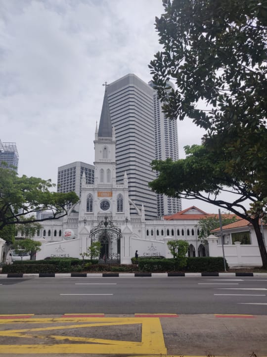 Chijmes, once a Catholic convent now converted into an entertainment and shopping centre