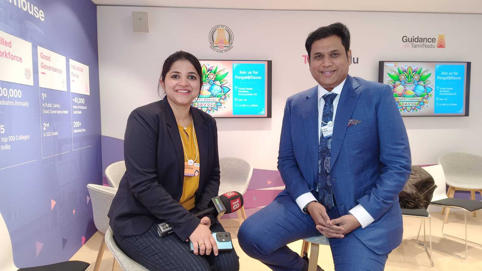 Davos 2024: Tamil Nadu's workforce unmatched, will take time for other states to catch up, says minister Rajaa