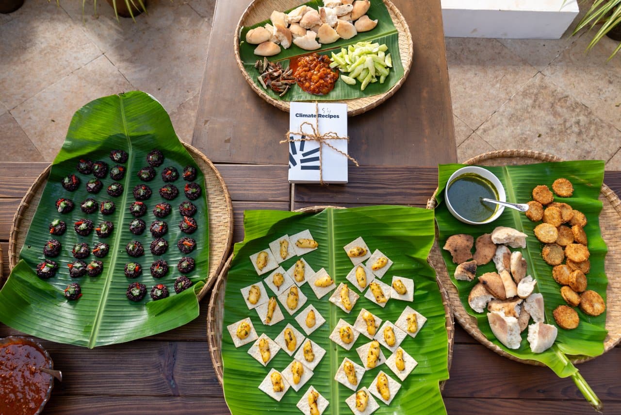 Food displayed at the Climate Recipes pop-up by Edible Archives. (Image by Sunaparanta Goa Centre for the Arts) 