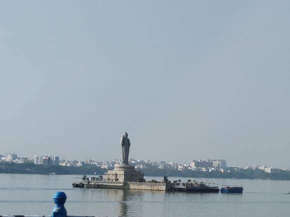 Hussain Sagar Lake, Hyderabad. (Photo: Bindu Gopal Rao)