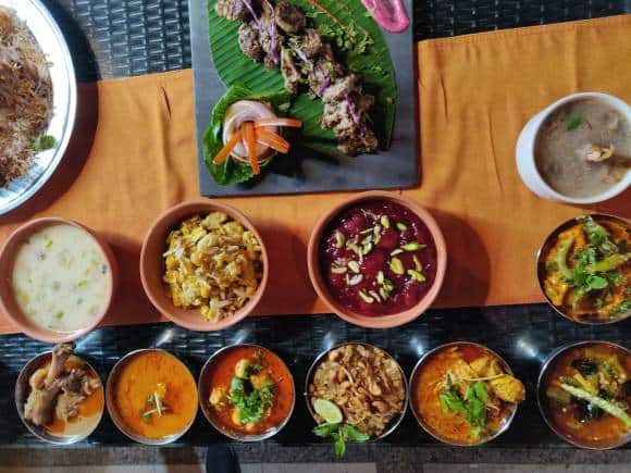 Hyderabadi meal. (Photo: Bindu Gopal Rao)
