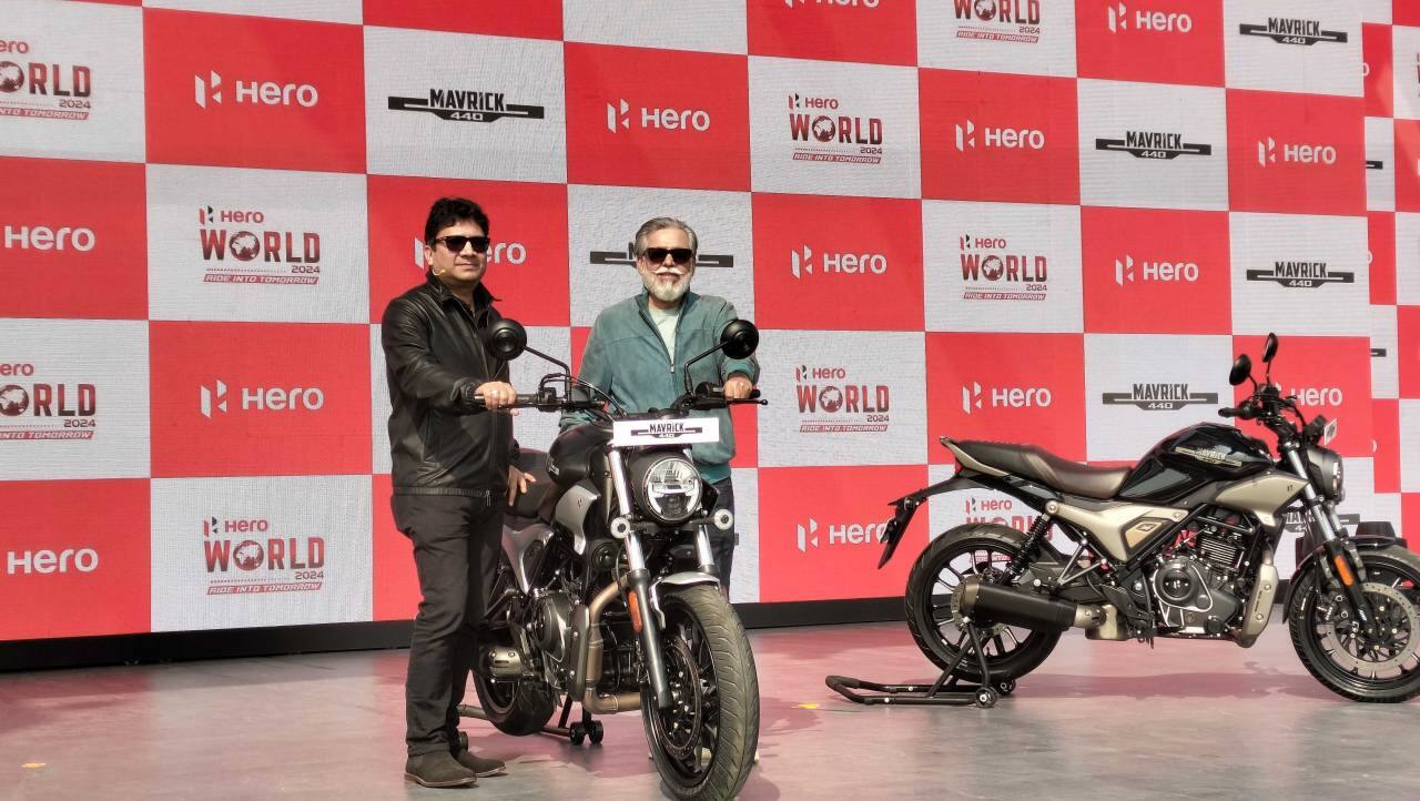 Hero MotoCorp unveils Mavrick 440 roadster, gears up for Feb rollout