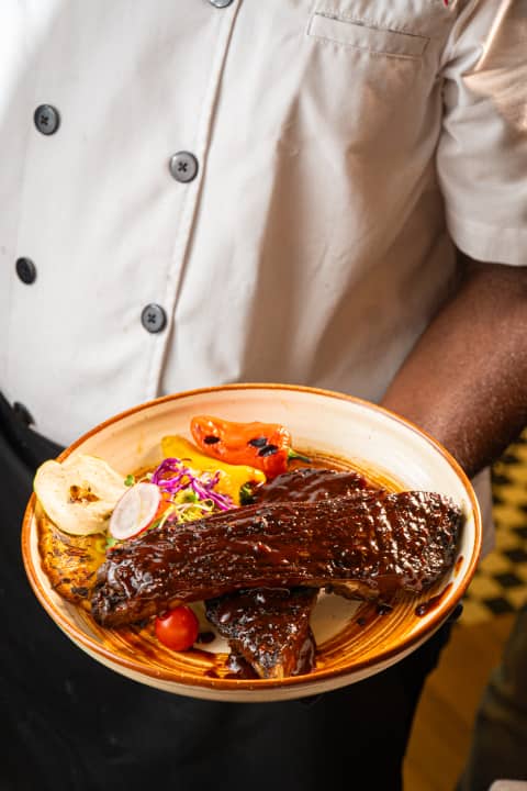 Injipuli pork ribs