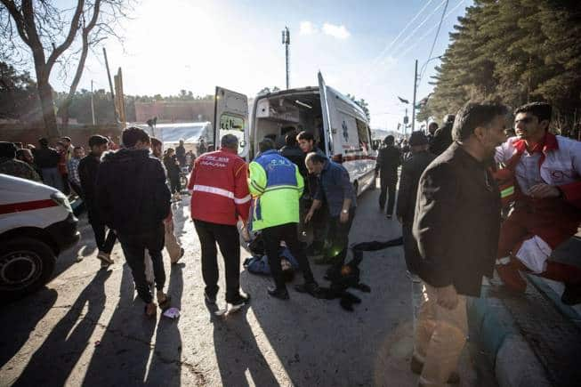 Over 100 Killed In Iran In Twin Blasts Near Grave Of Slain Military ...