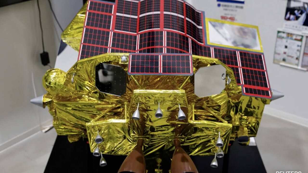 Japan has now landed a craft on the moon, joining the United States, Russia, China, and India as the previous four countries that have done so. (Image: Reuters)