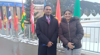 K Krithivasan, CEO & MD, Tata Consultancy Services at WEF, Davos