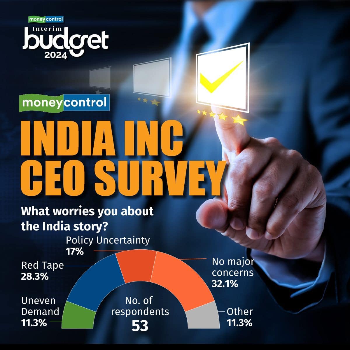 MC CEO Survey India story worries chart