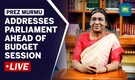 Live: President Droupadi Murmu’s remarks ahead of budget session 2024 l Moneycontrol